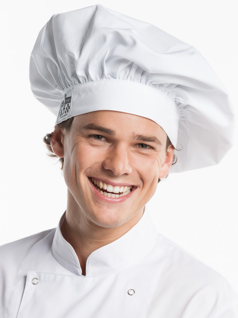 62700 Chef hat bianco