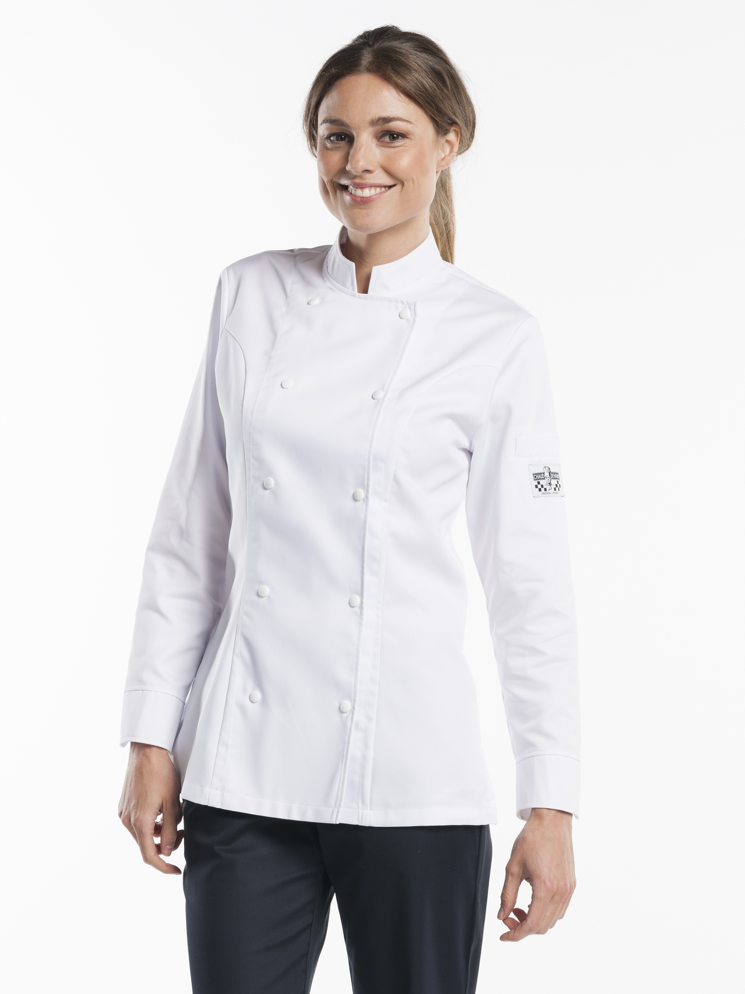 62780 Lady chef jacket comfort white maat s