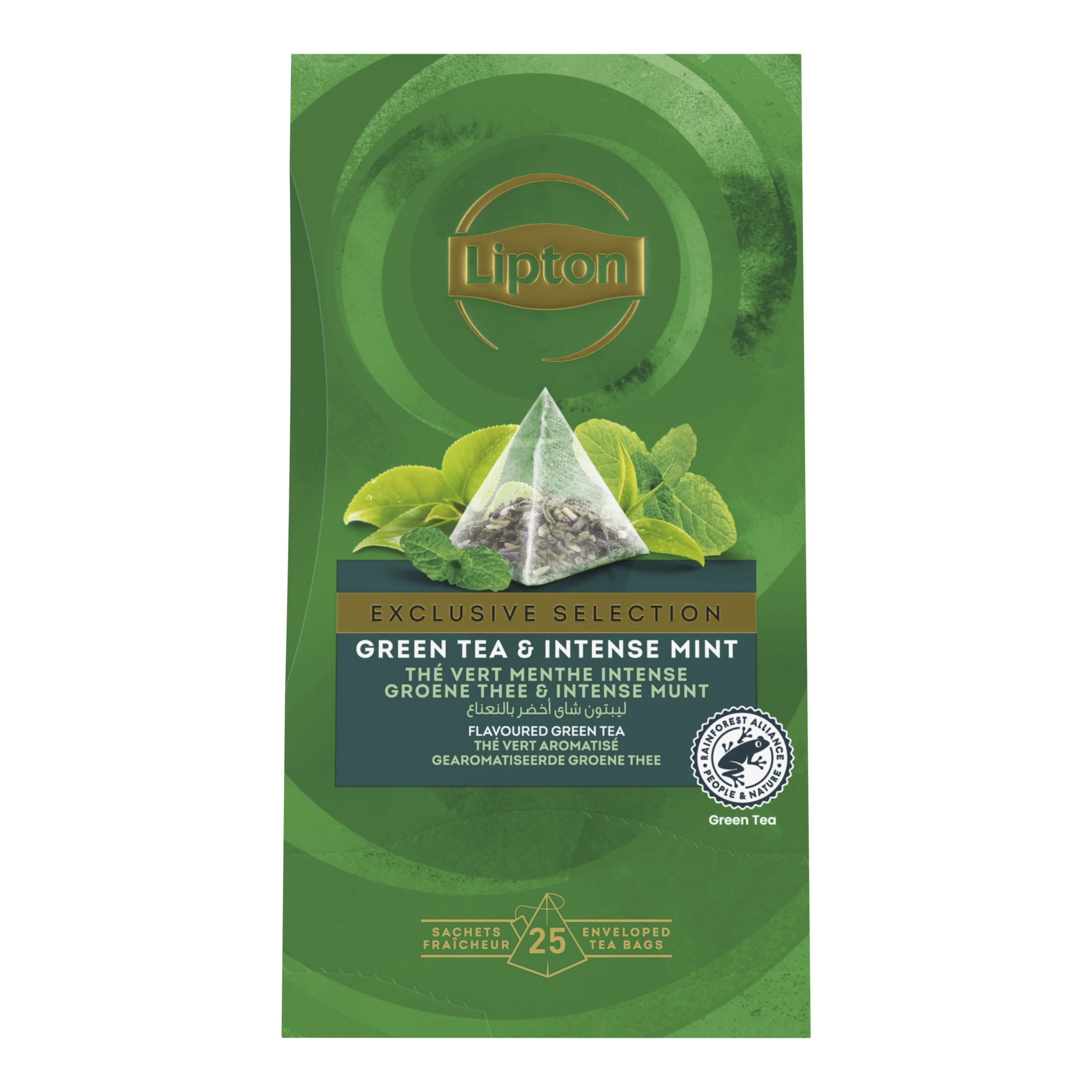 63255 Exclusive slection tea green mint 6x25 gr