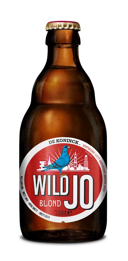 63300 Wild jo bier fles 24x33 cl