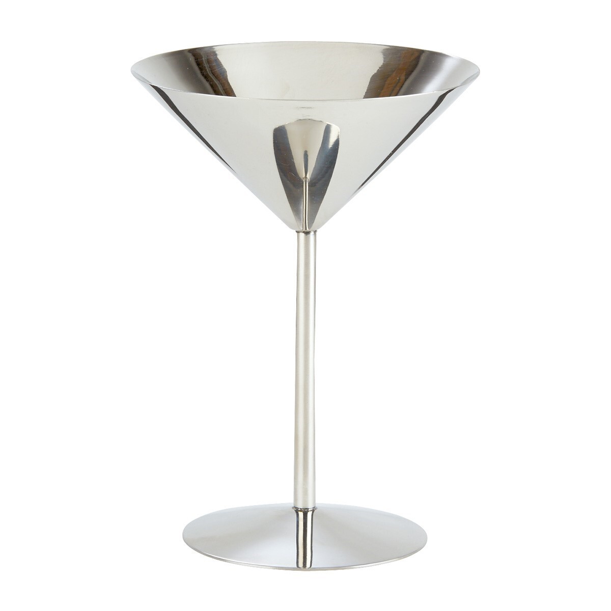 63816 Martini glas rvs hoge voet 12 cm 10 stuks
