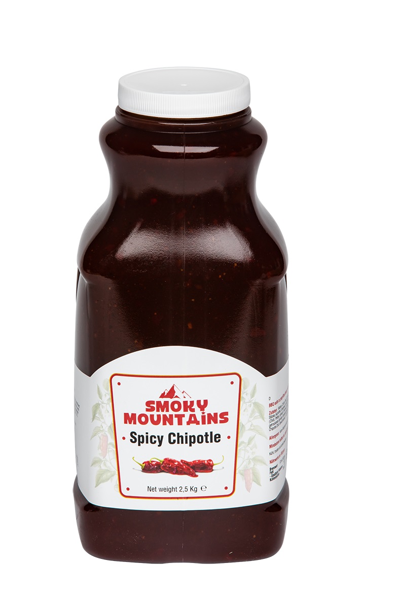 63859 Spicy chipotle smoky mountain saus 2,5ltr