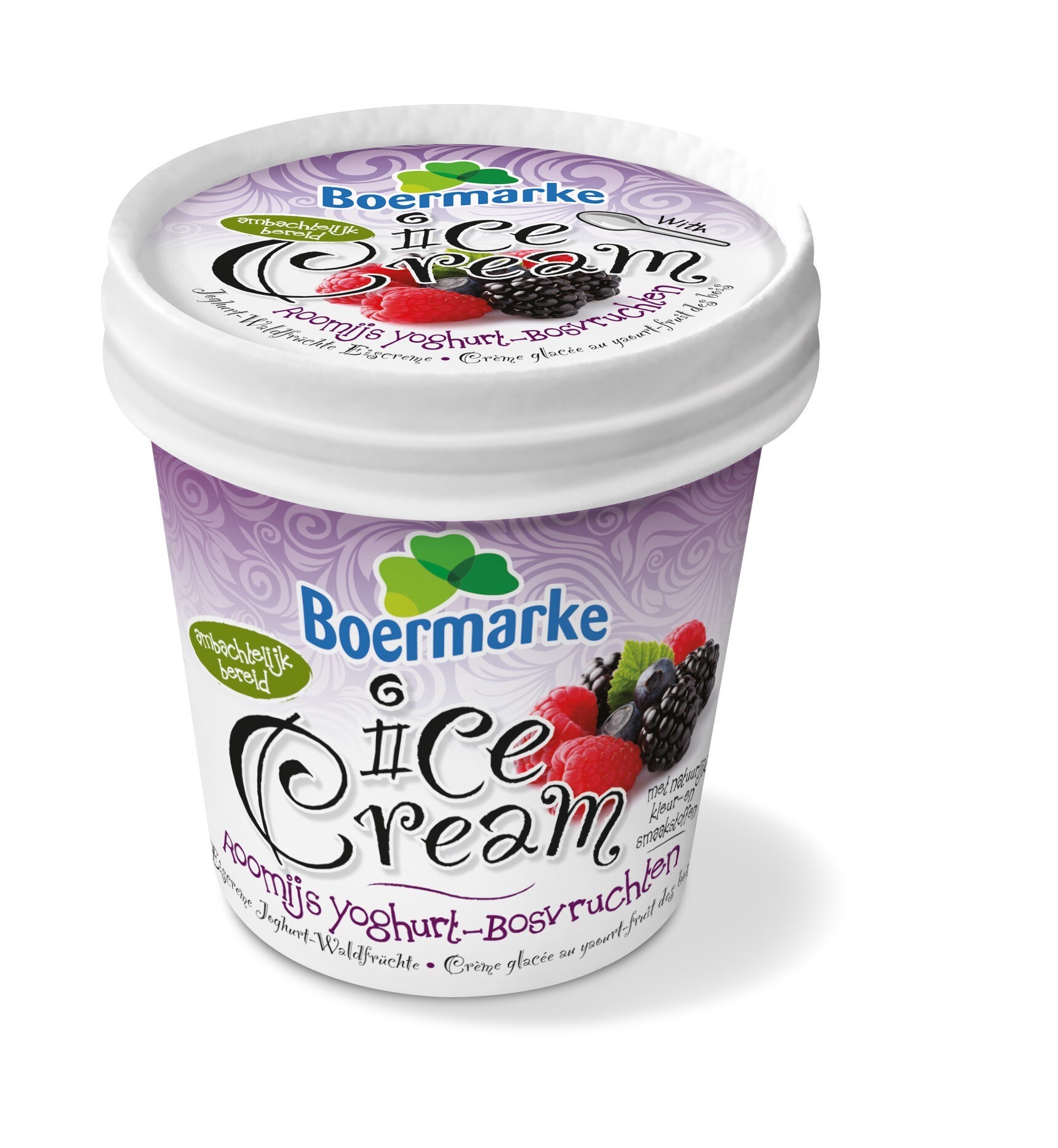 63976 Roomijs yoghurt-bosvruchten 12x125 ml