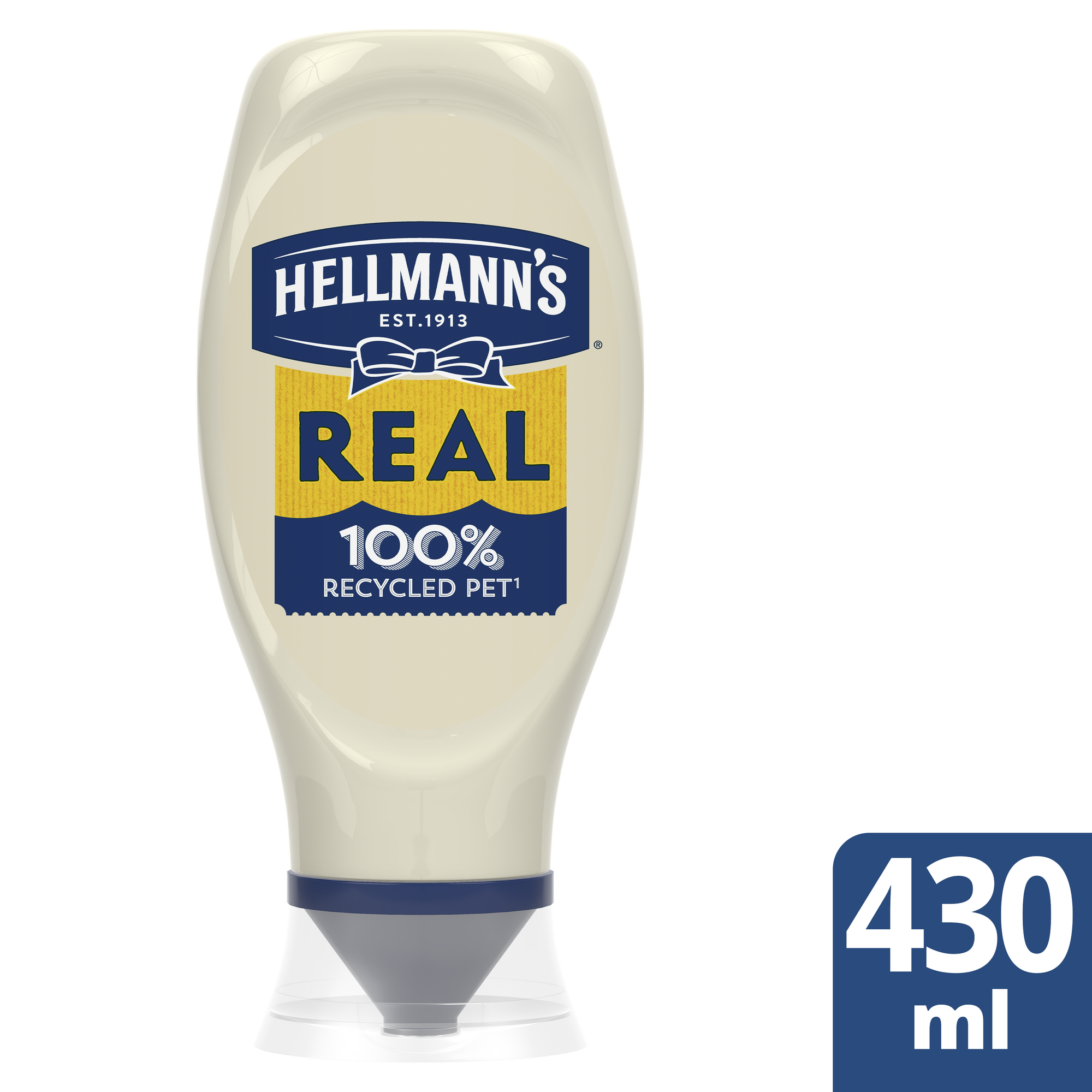 64085 Hellmann's mayonaise real knijpfles 8x430 ml