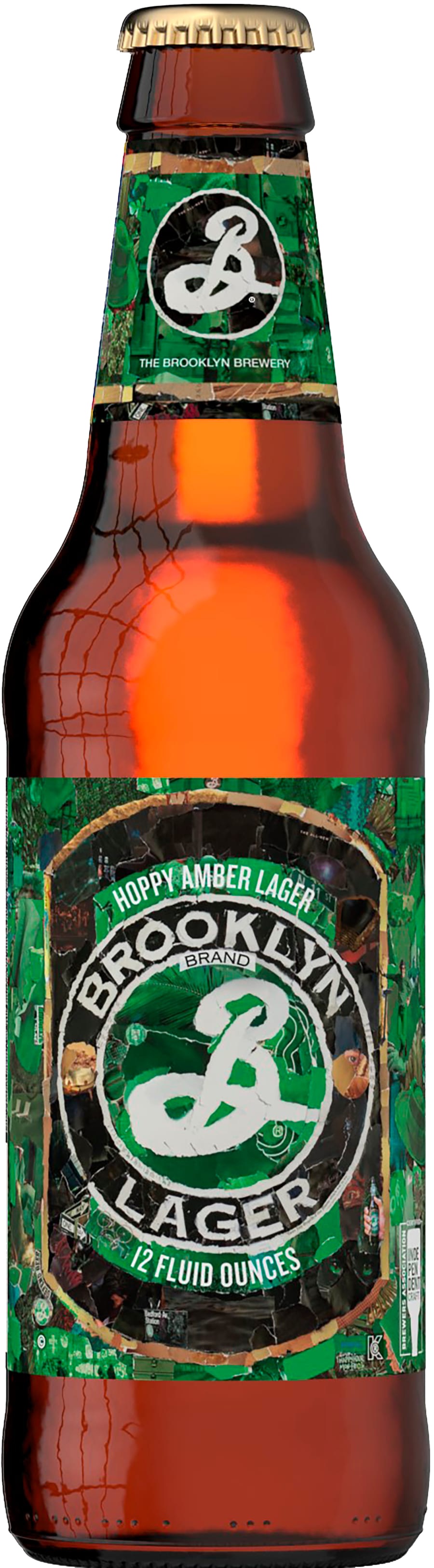 64357 Brooklyn lager bier fles 24x35,50 cl