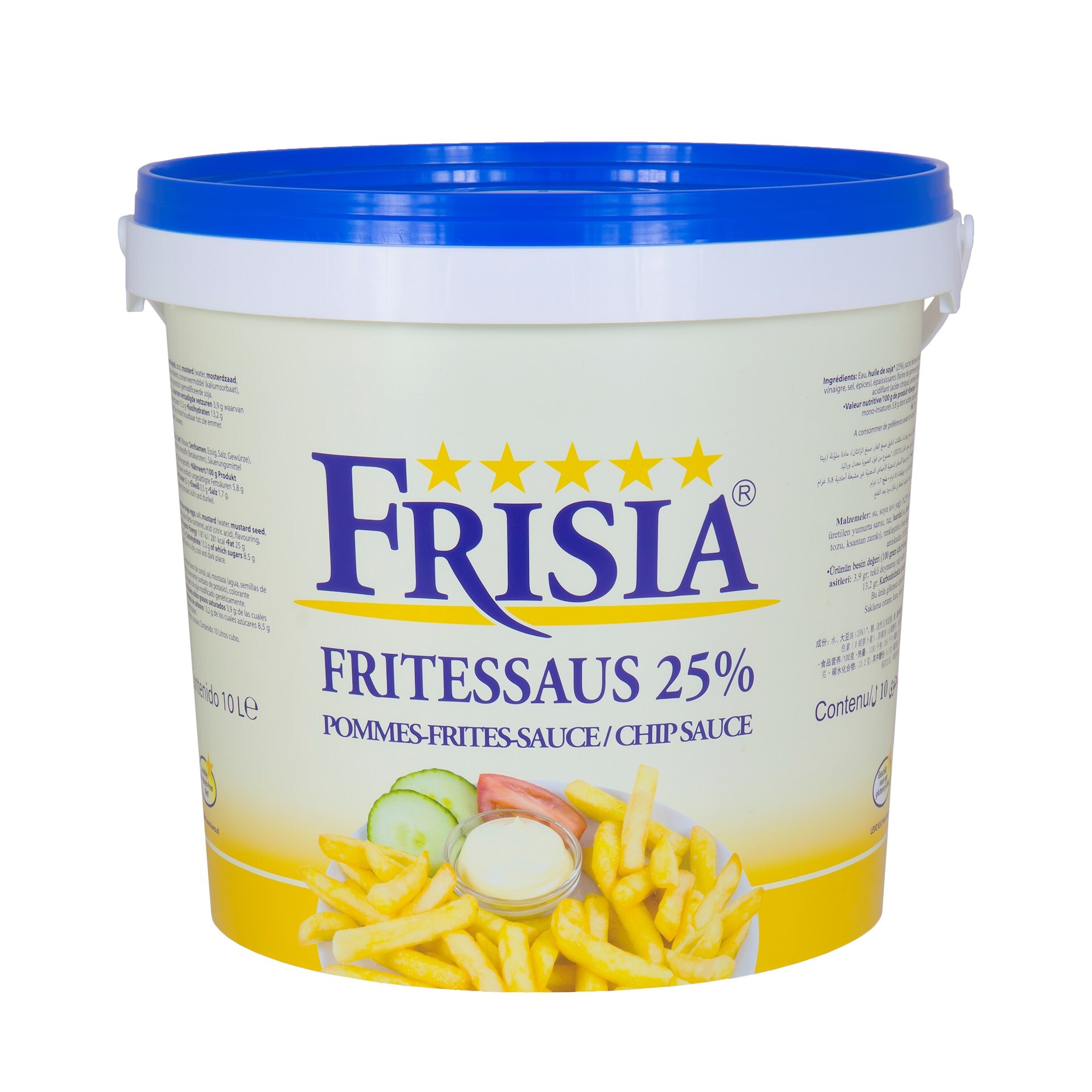64471 Fritessaus frisia 25% 1x10 ltr
