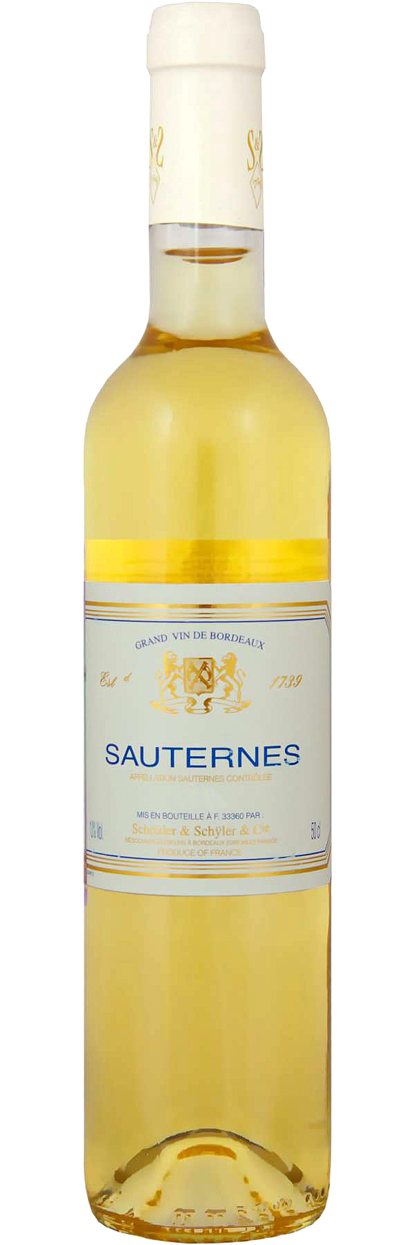 64853 Sauternes AOC Schroder & Schyler 500 ml