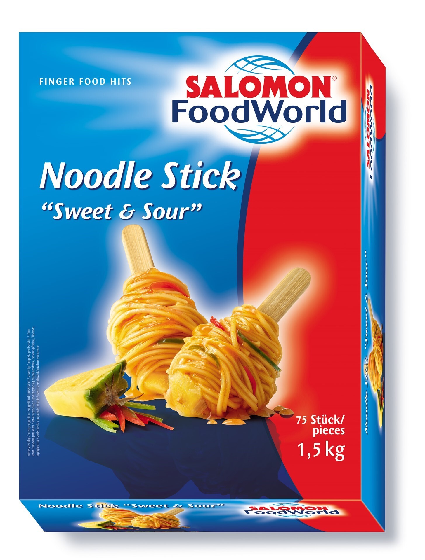 65042 Noodle stick sweet & sour ( 1,5kg ) 75 st