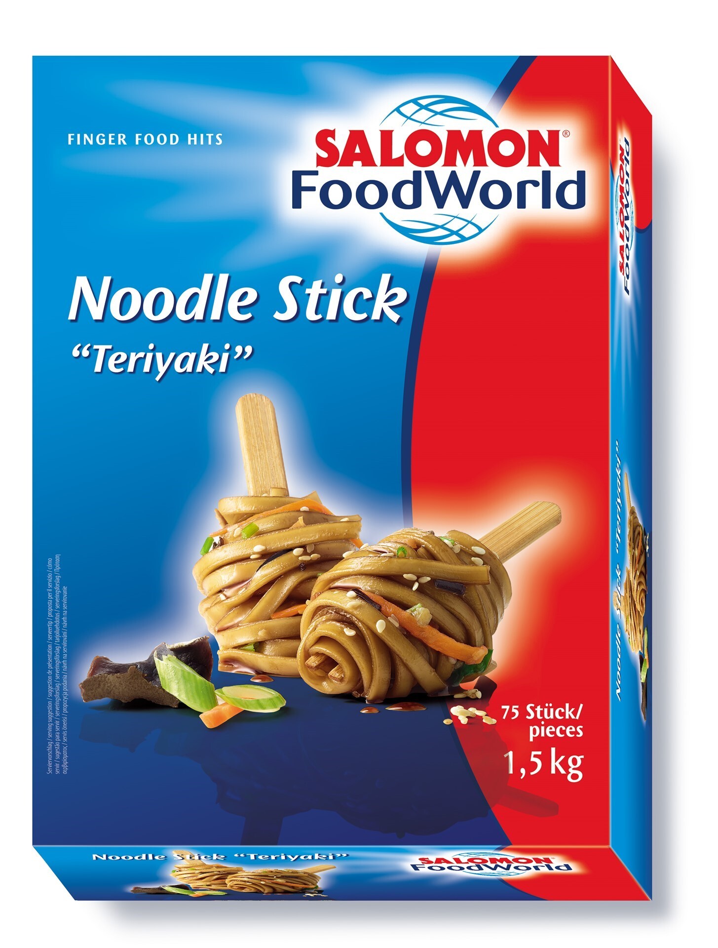 65043 Noodle stick teriyaki ( 1,5kg ) 75 st