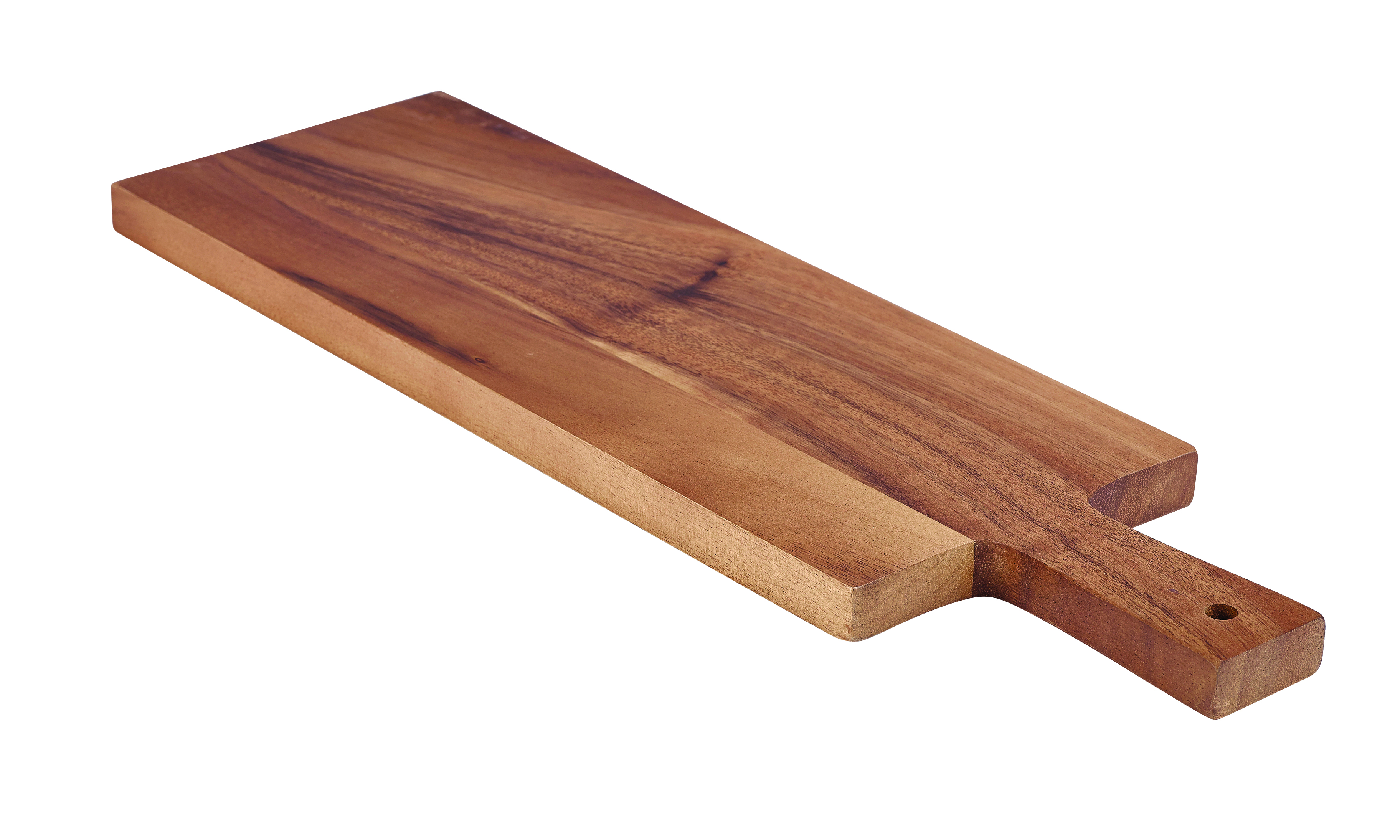 65135 Langwerpige acacia plank 50x15x2cm. 1st