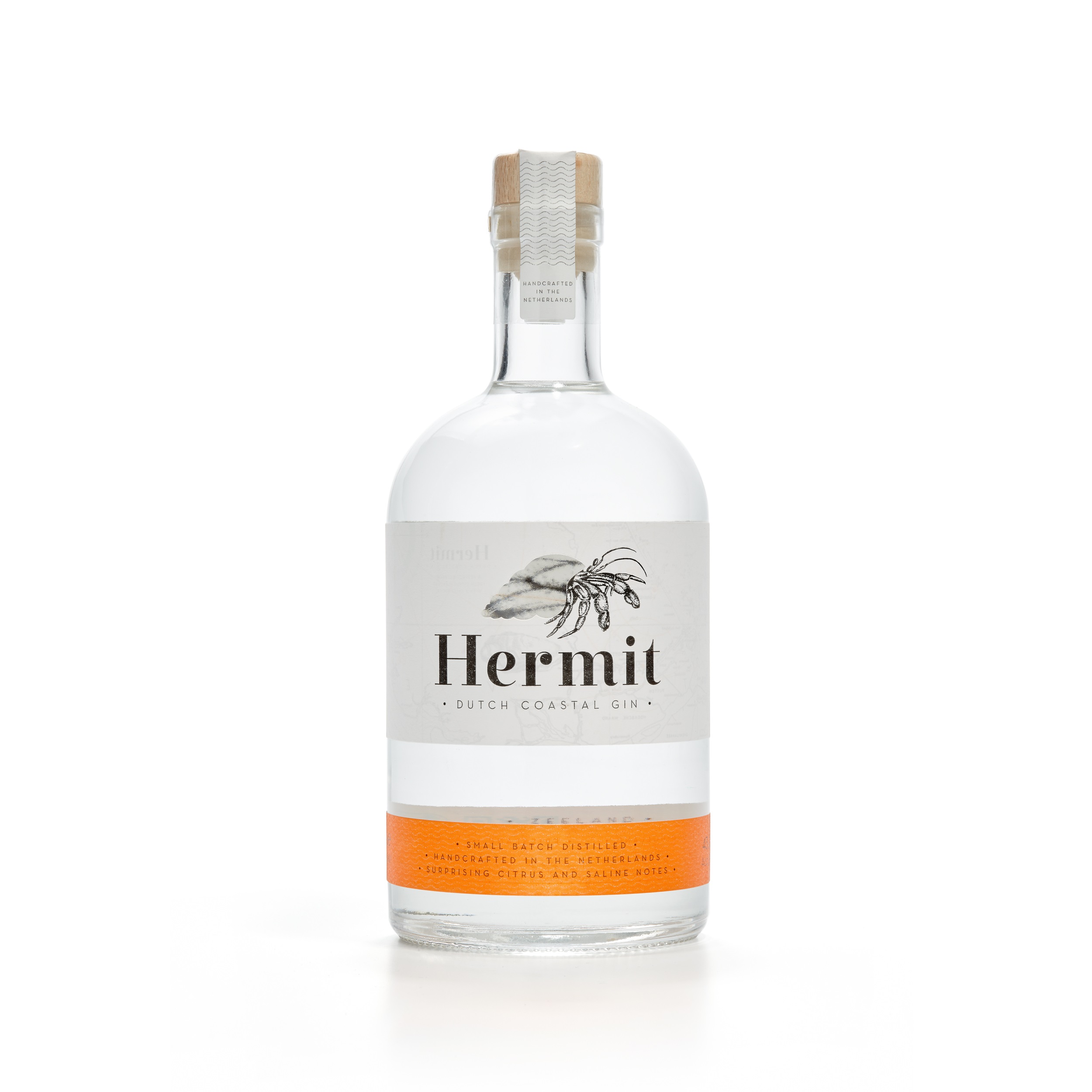 65469 Hermit Dutch Coastal gin 0,5 liter