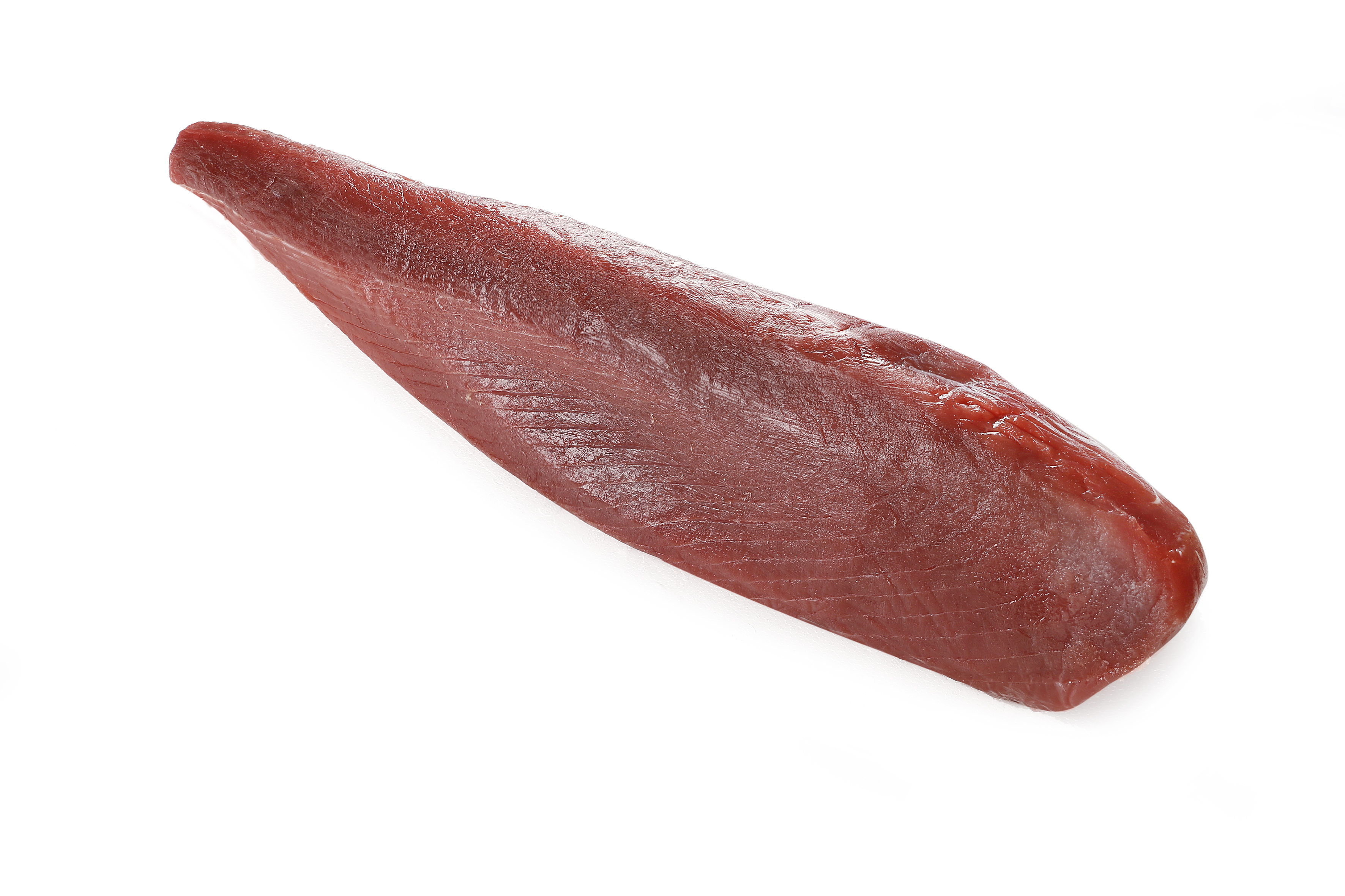 65569 Tonijnfilet sashimi aa met staart loin 4 - 6 kilo per stuk