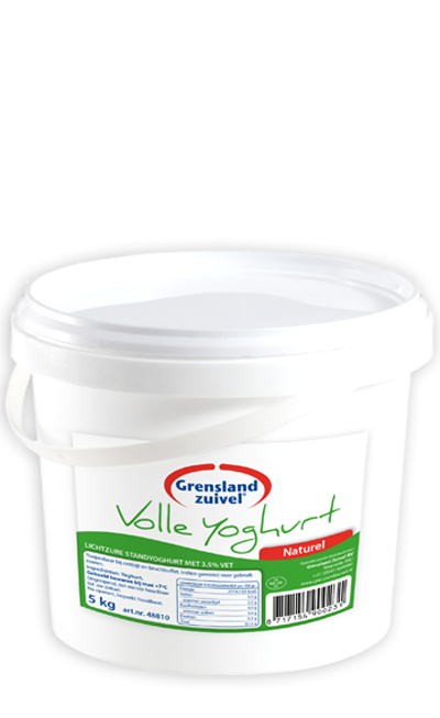 65964 Volle yoghurt 3,5% emmer 5 kilo