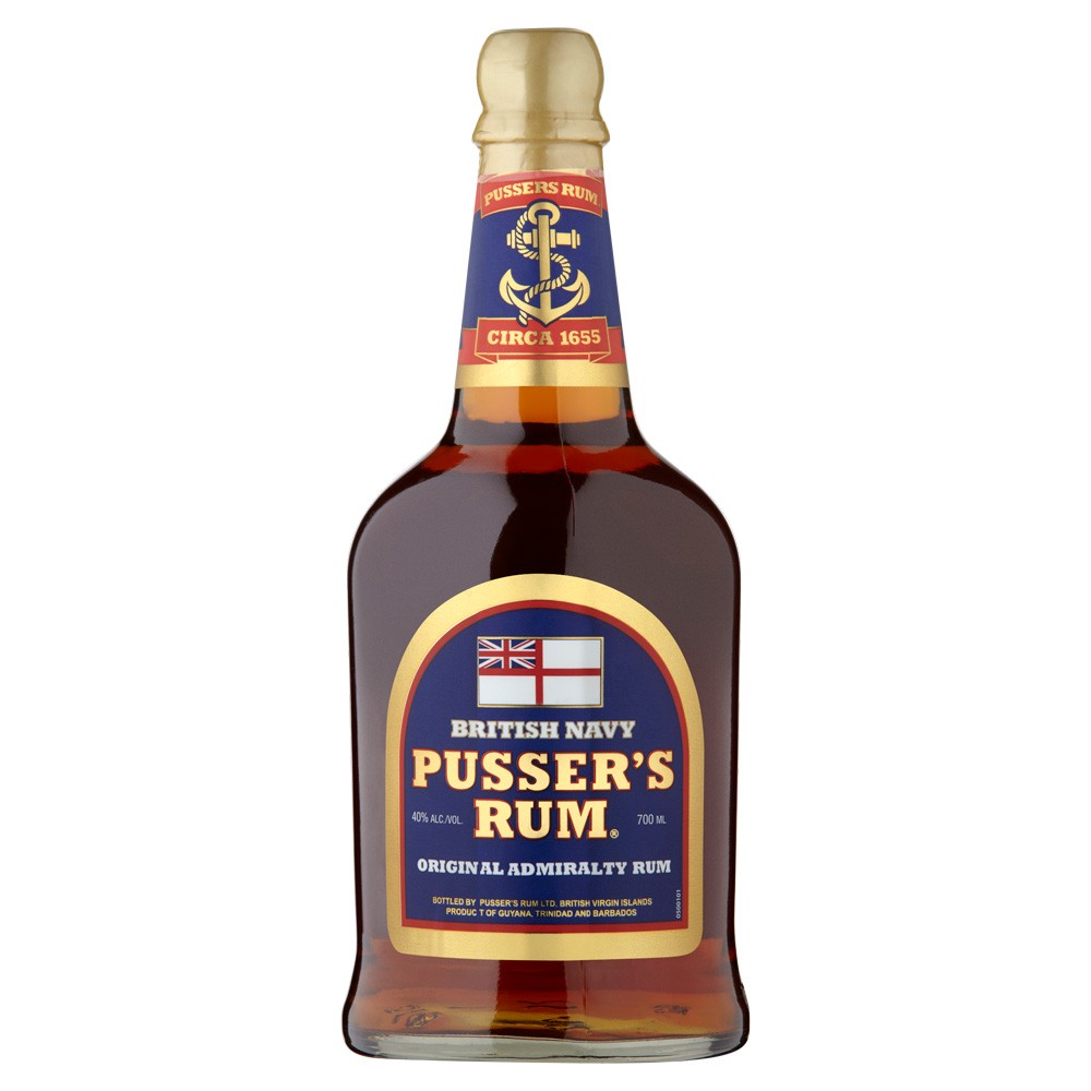 66374 Pusser's british navy rum 0,7ltr