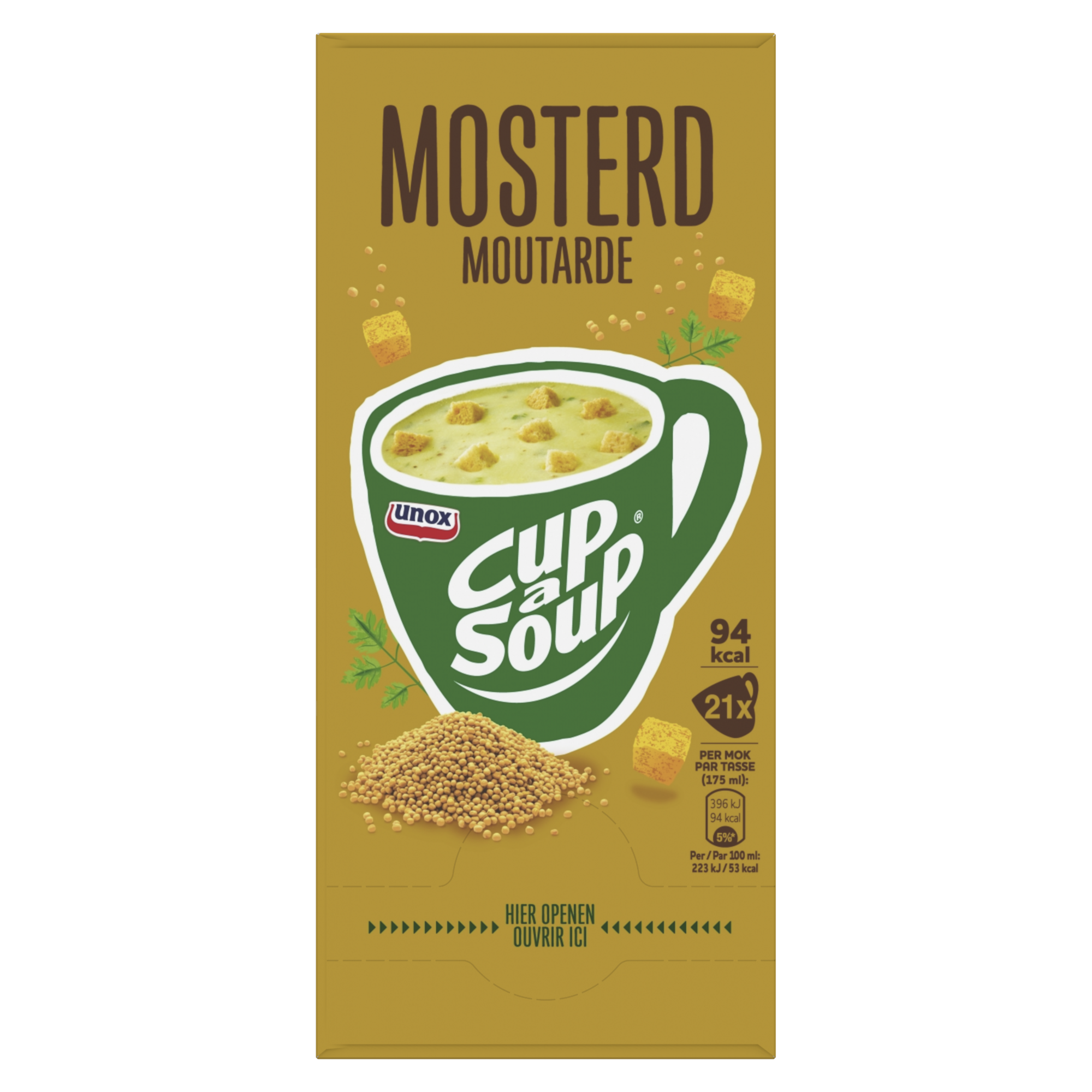 66508 Mosterd cup-a-soup 26x175 ml