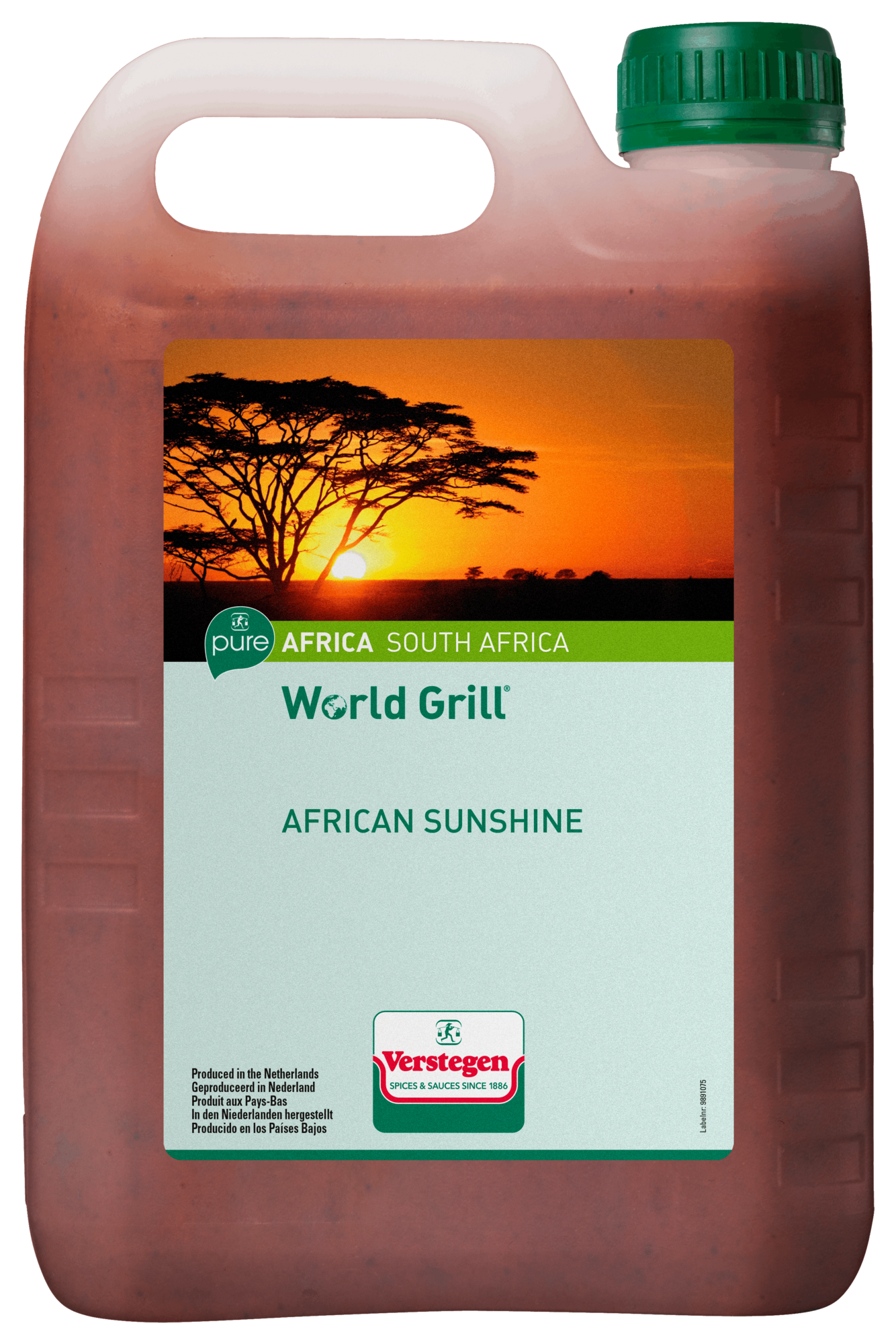 66576 World grill african sunshine pure 2,5ltr