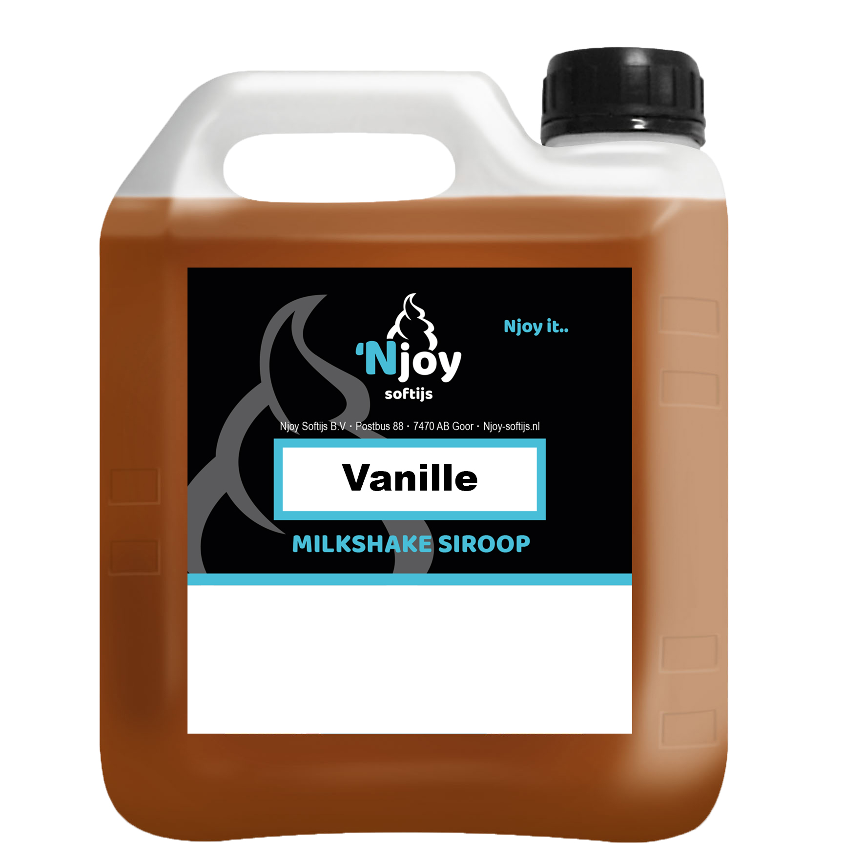 66663 Milkshake siroop vanille 1x2 ltr