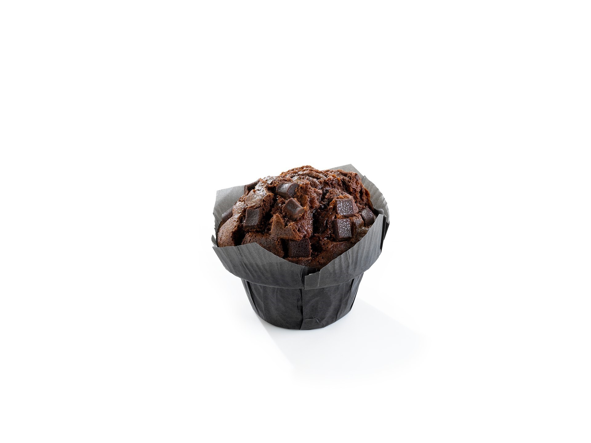 66733 Roomboter double chocolate muffin 24x125 gr