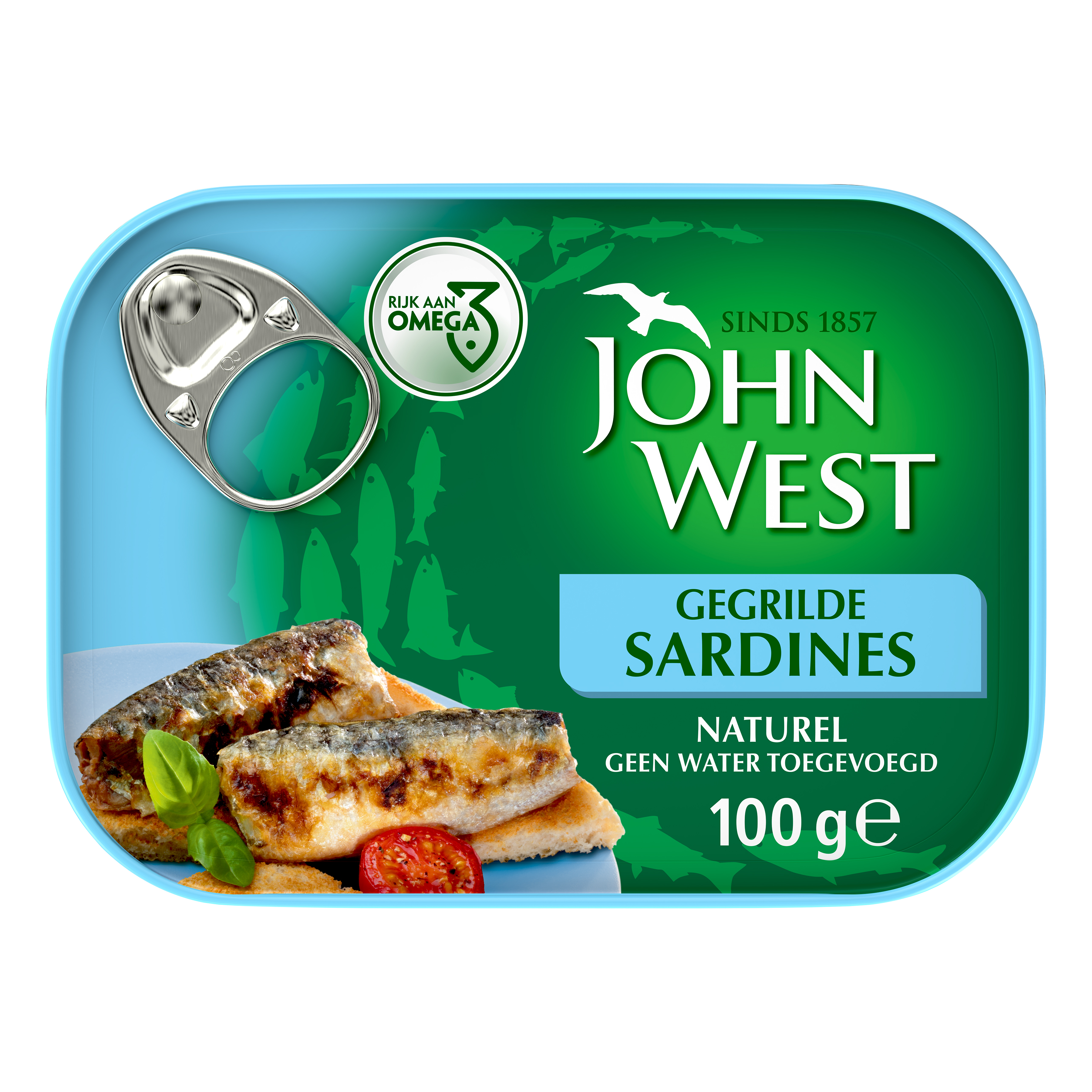 66937 Gegrilde sardines msc 12x100 gr