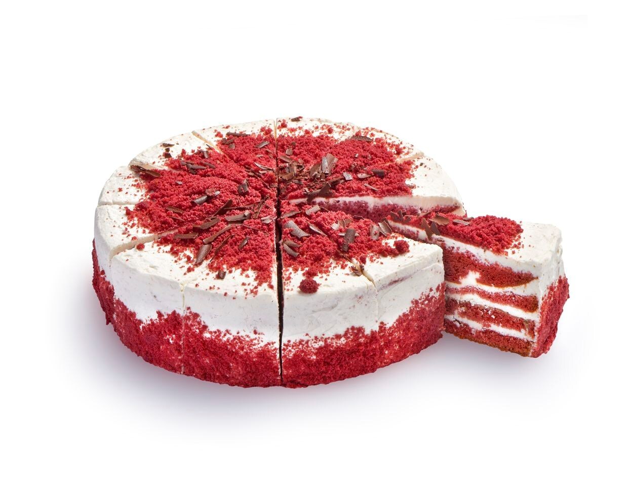 67126 High cake red velvet 1900 gram