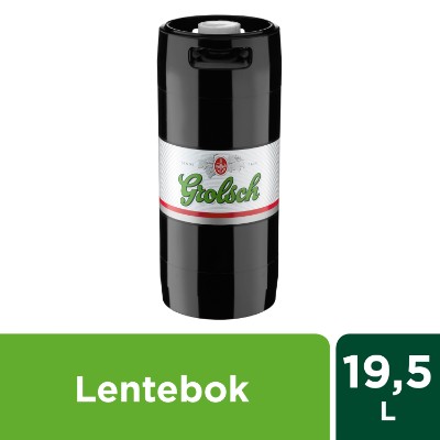 67167 Grolsch premium lentebok fust 19,5 liter