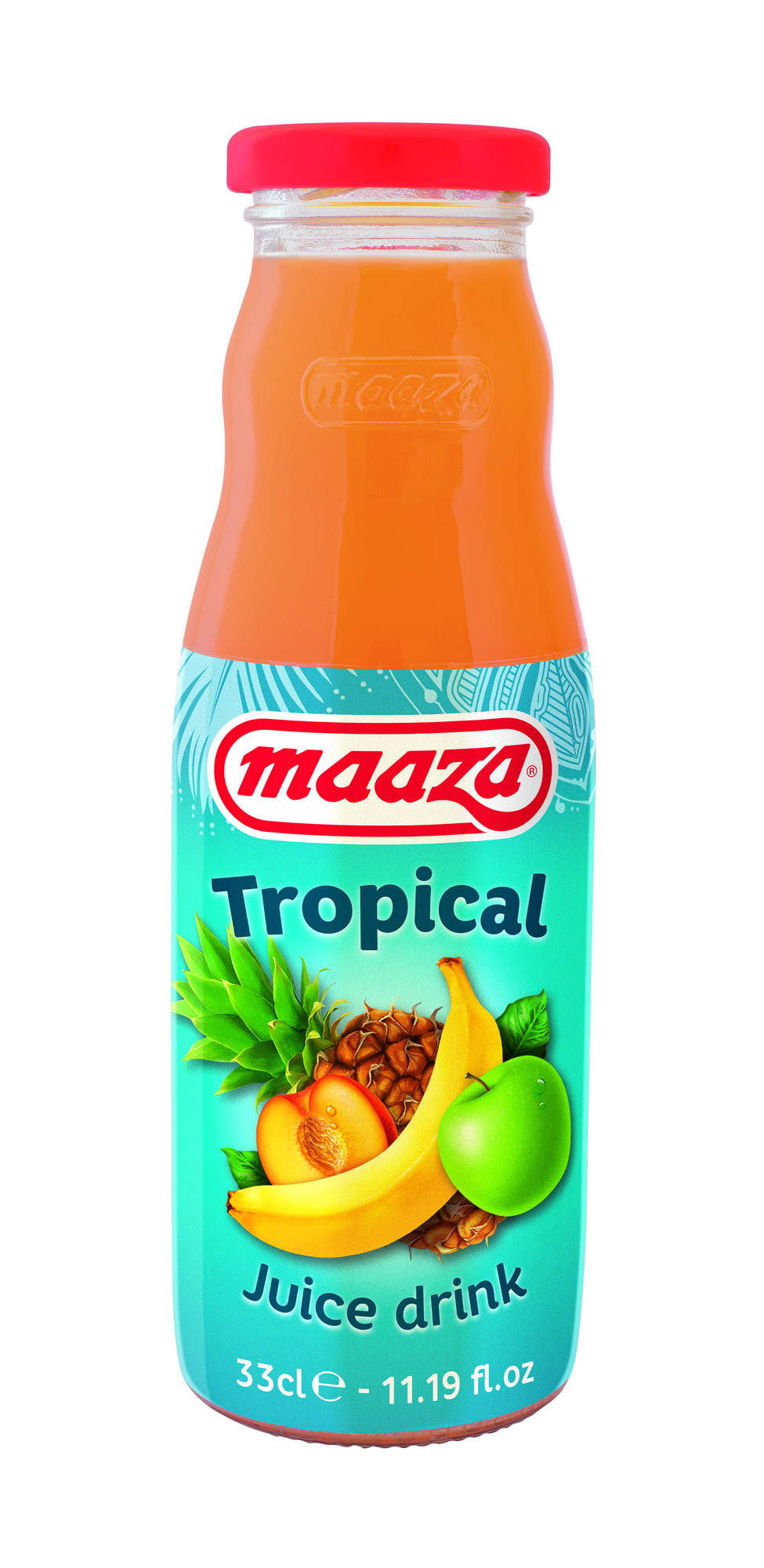 67299 Maaza tropical fruitdrink fles 12x0,33 cl