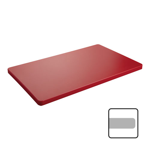 68028 Snijplank rood 53x32,5 cm