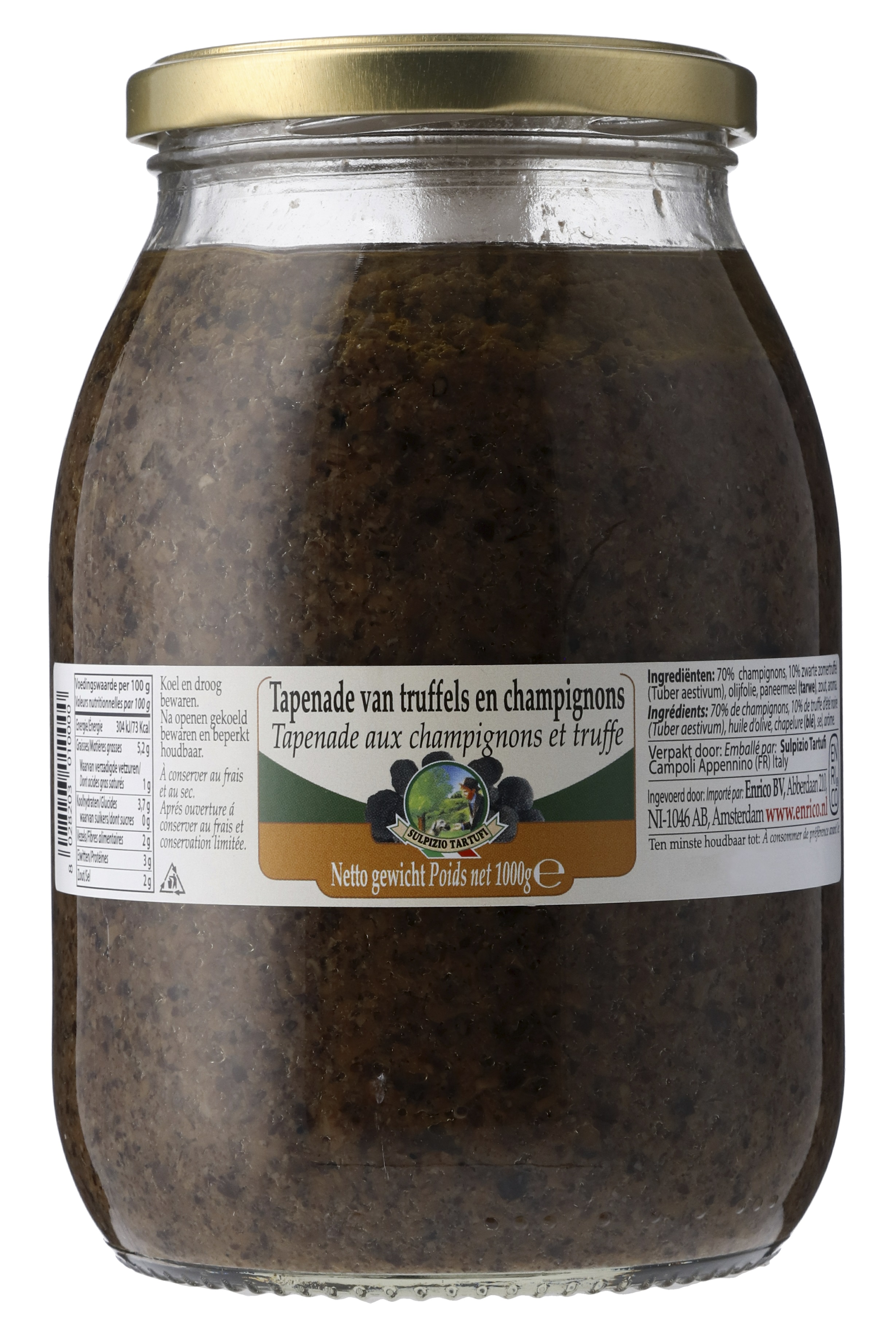 68084 Tapenade van truffels en champignons 1x1000 gr
