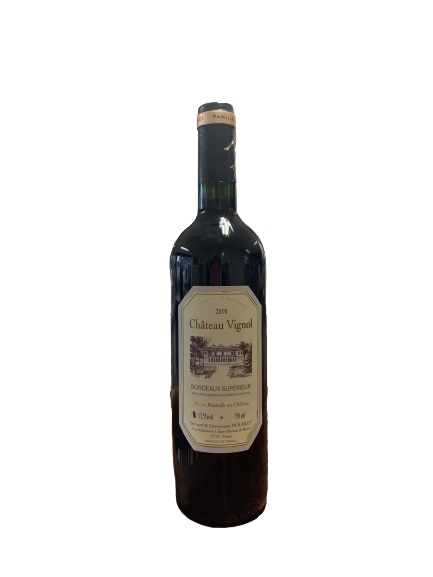 69309 Chateau Vignol Bordeaux Superieur 2015 0,75 liter