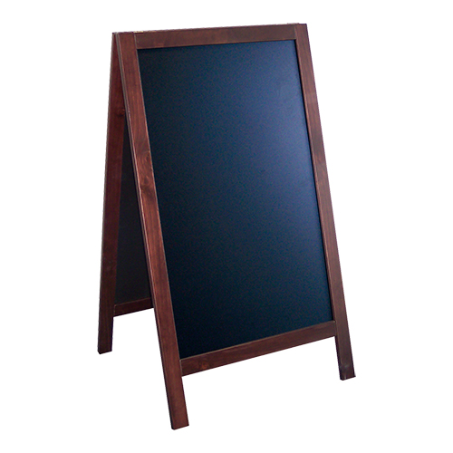 69676 Krijtbord inklapbaar houten frame 115x65cm