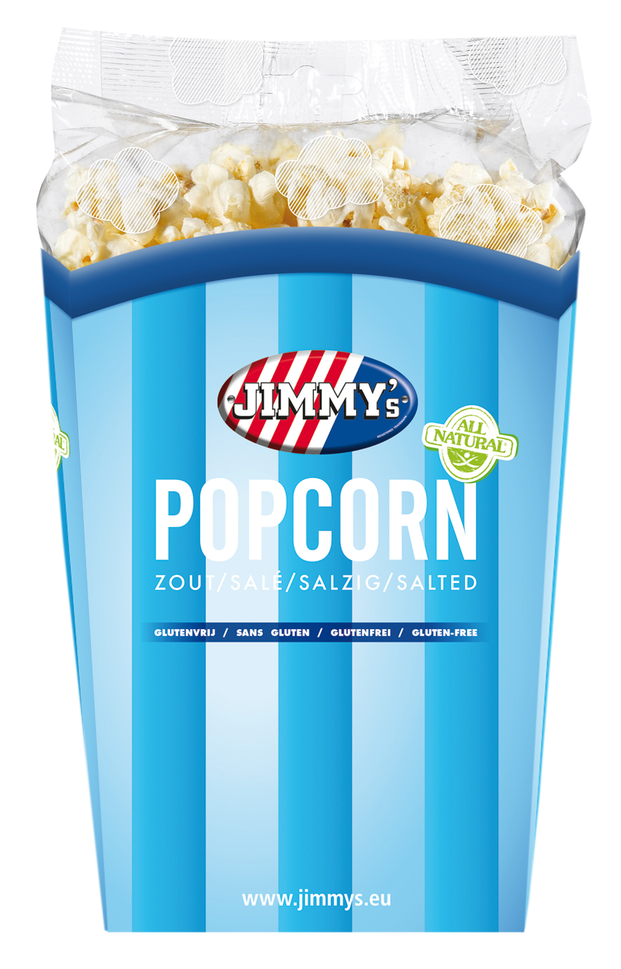 69785 Popcorn zout beker 6x90 gr