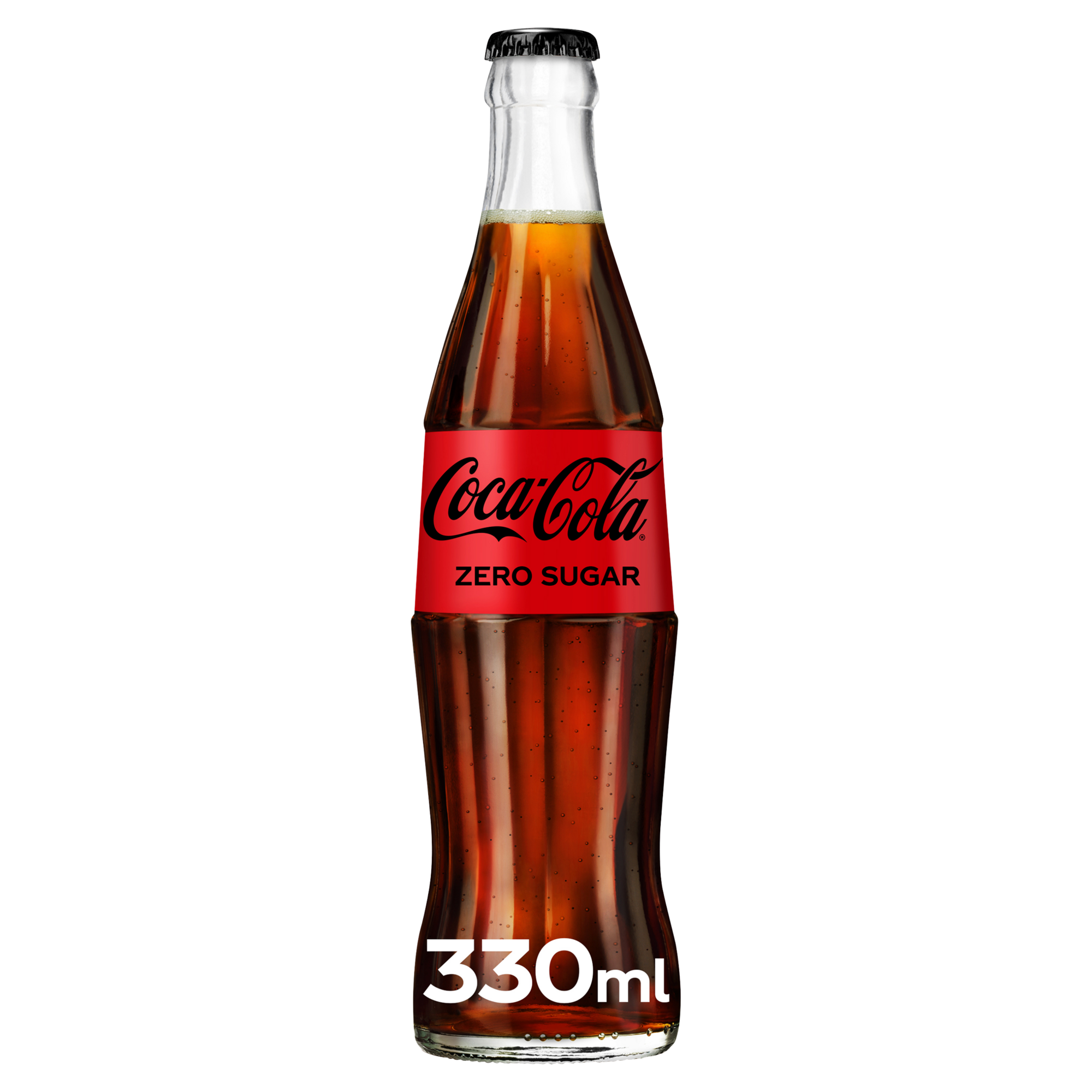 69810 Coca Cola zero flesjes groot 24x33 cl