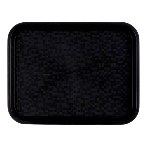 70503 Dienblad (Roltex) pp zwart 34,5x26,5 cm