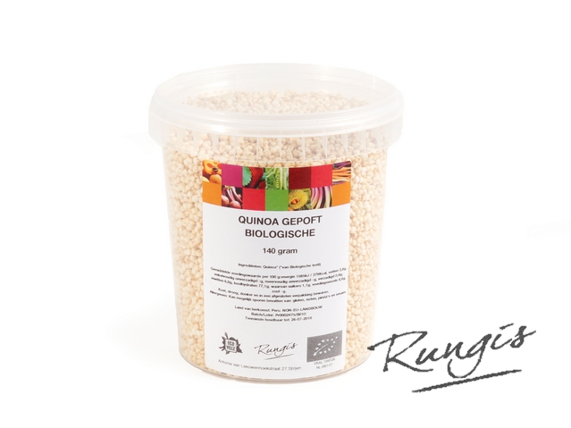 70517 Gepofte witte quinoa 300 gram