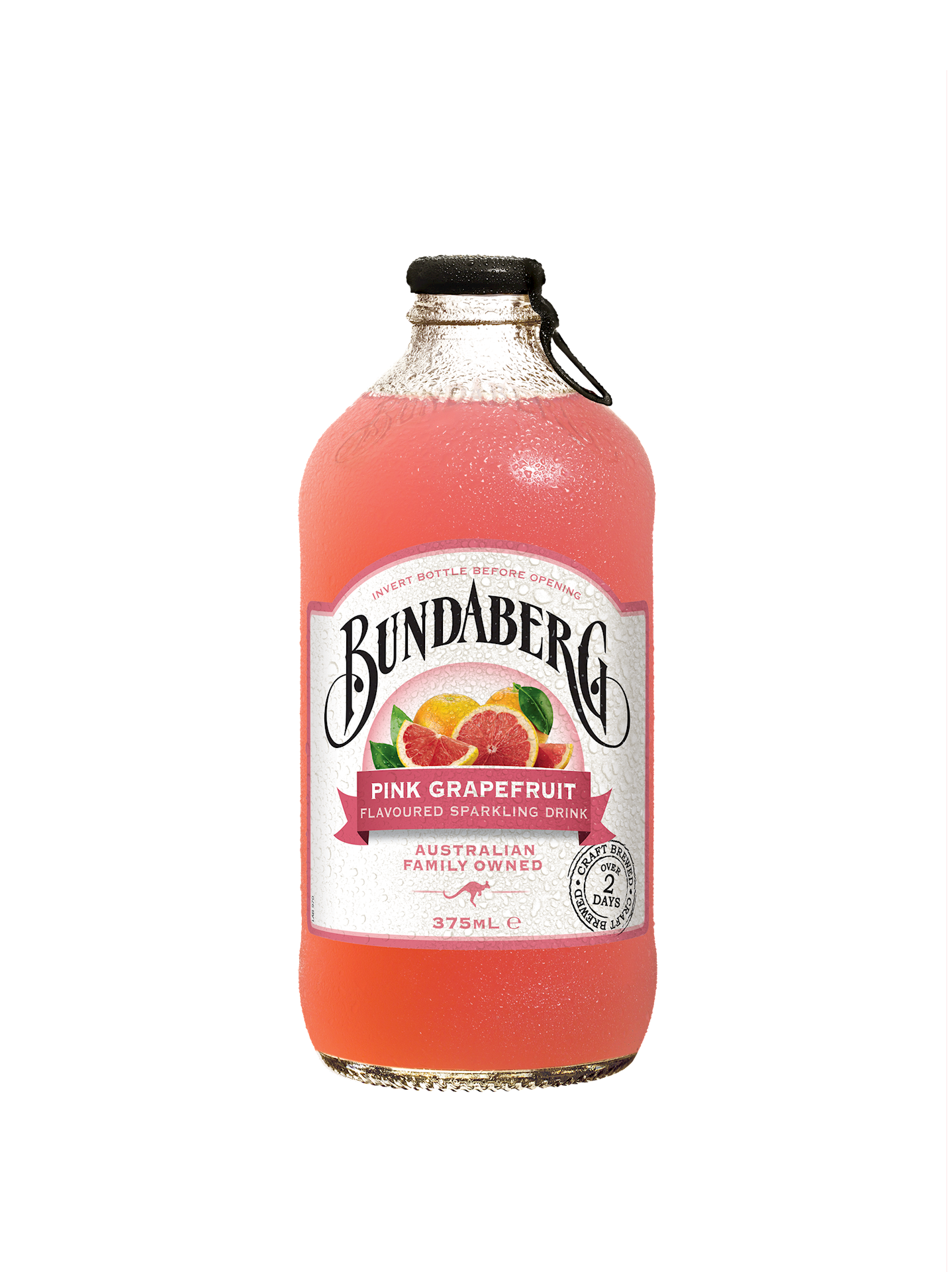70761 Bundaberg grapefruit flesjes 12 x 375 ml