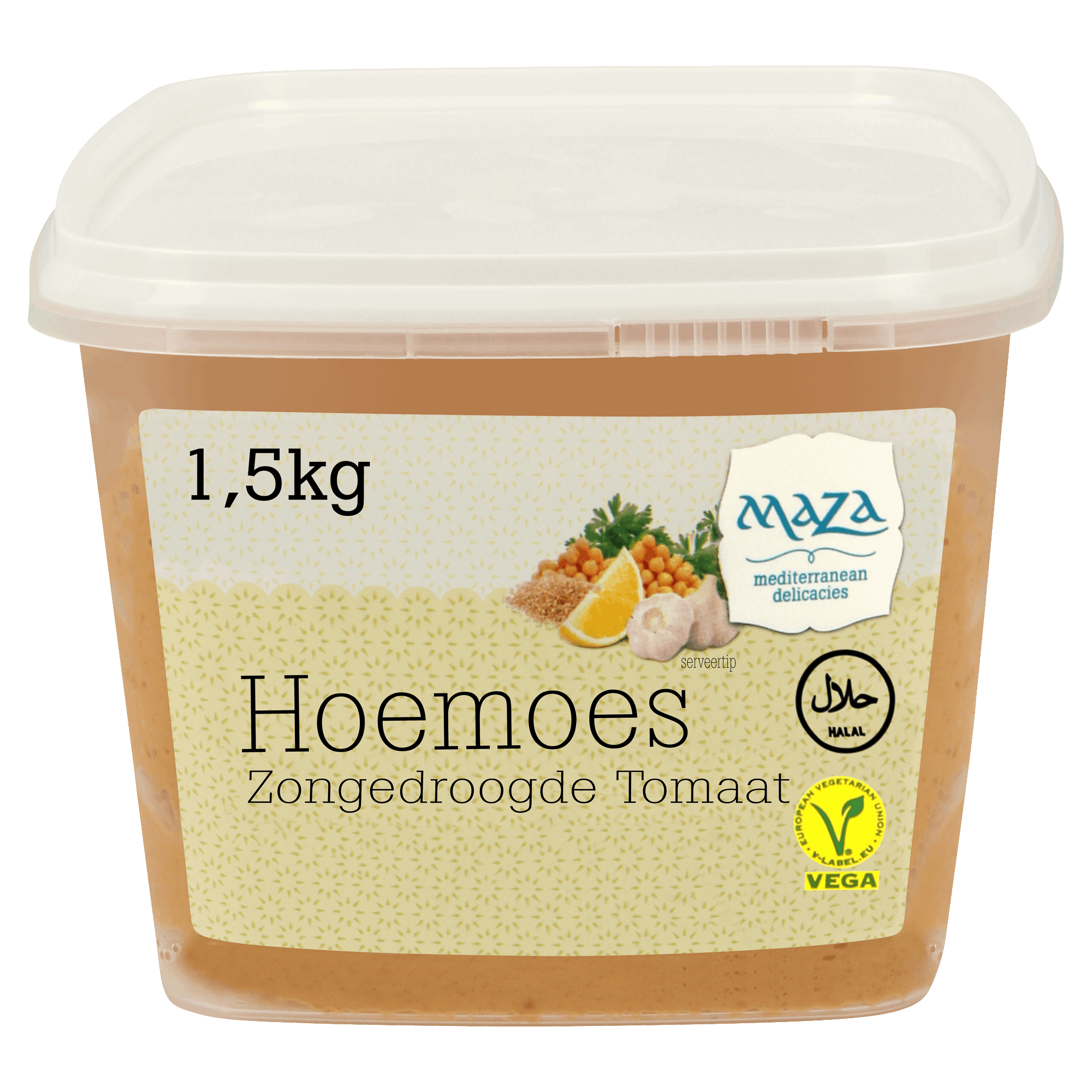 71053 Hoemoes zongedroogde tomaat 1x1,50 kg