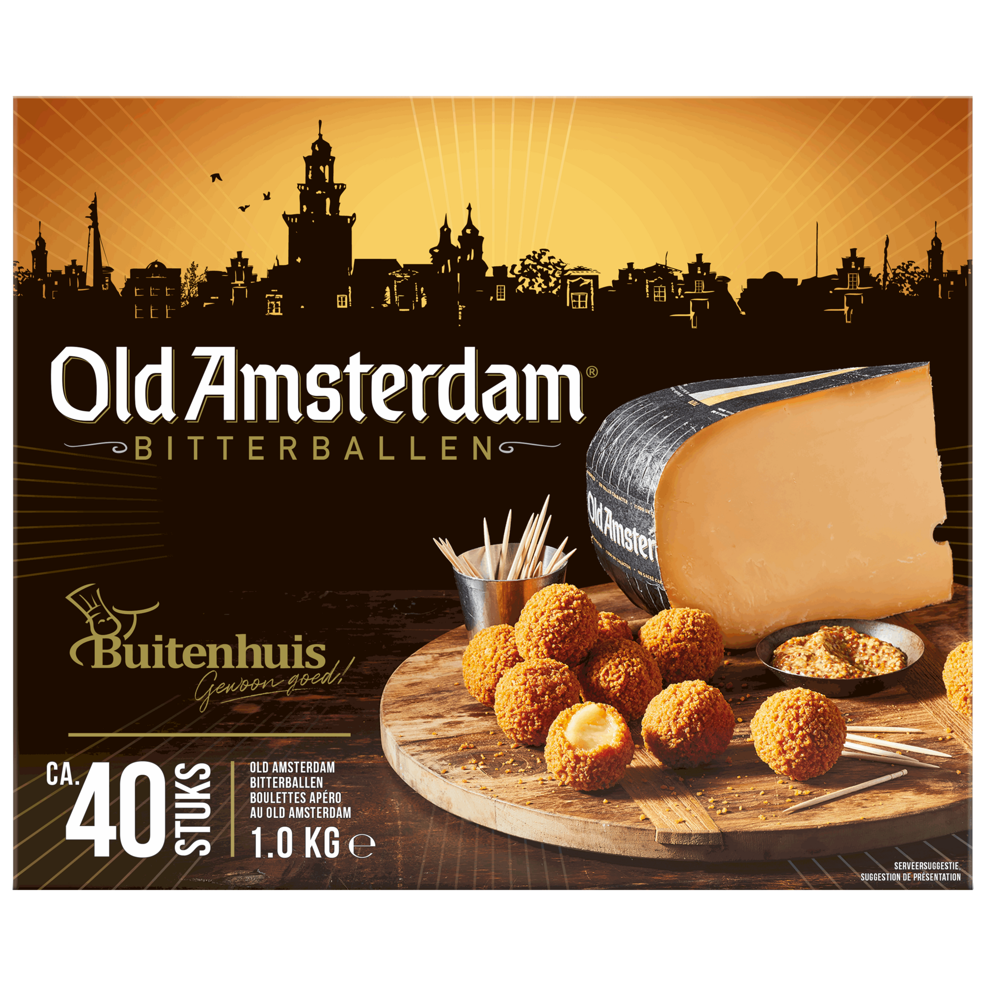 71158 Old Amsterdam bitterballen 40x25 gr