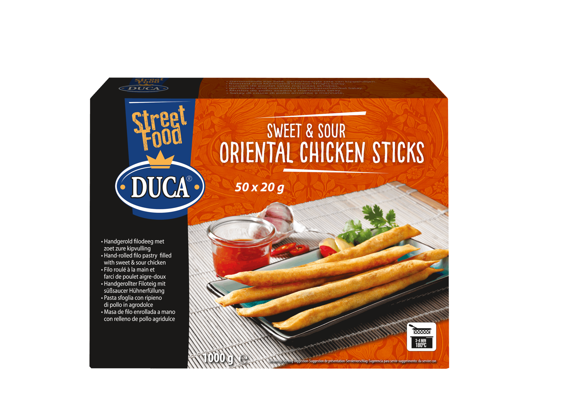 71201 Oriental chicken sticks 50x20 gr