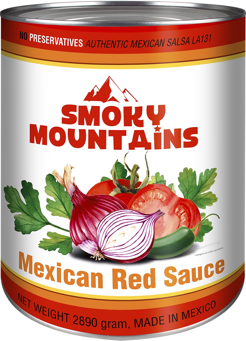 71627 Smoky mountains Mexican red saus 2,89kg