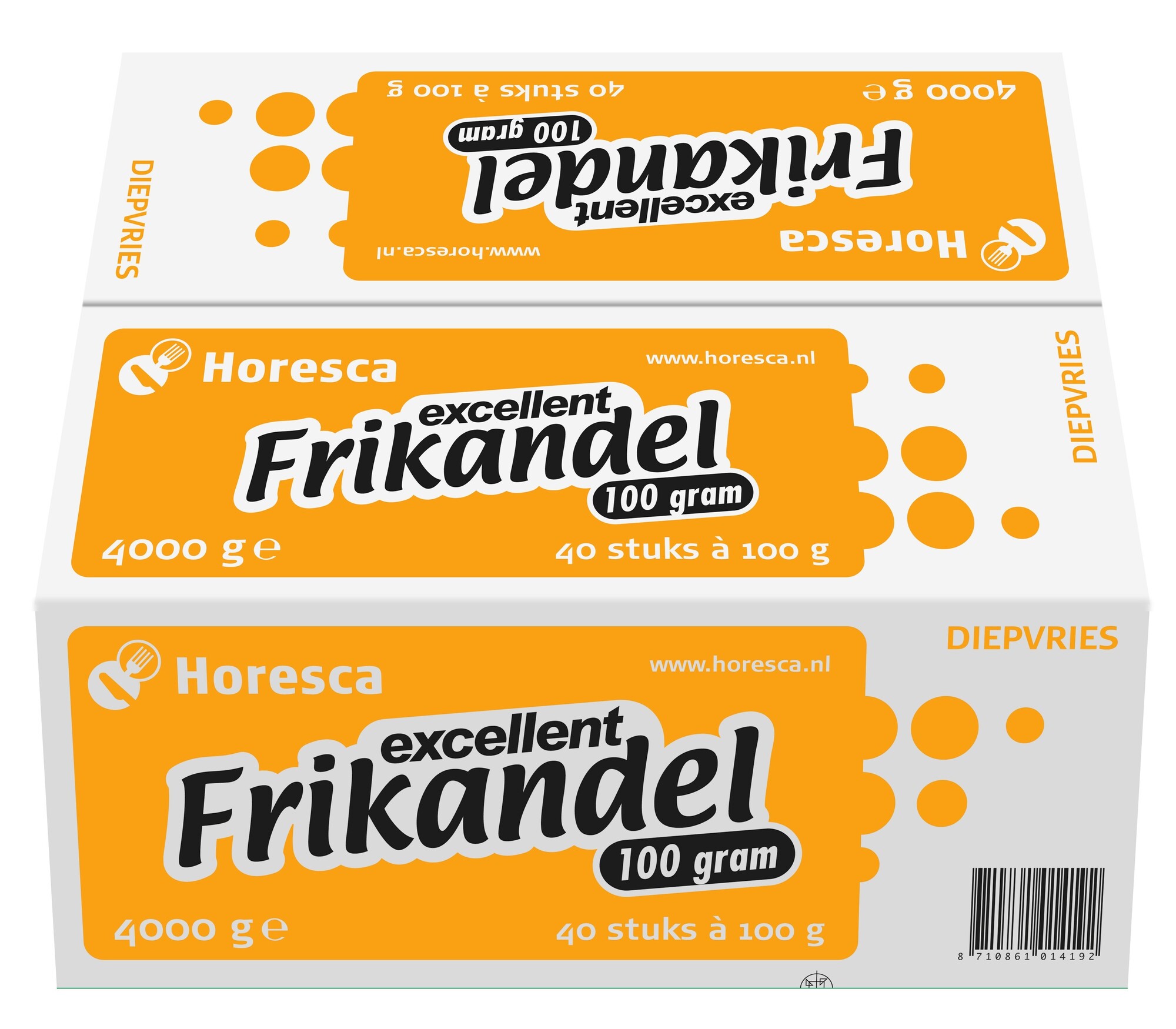 71818 Frikandel geel excellent 40x100 gr