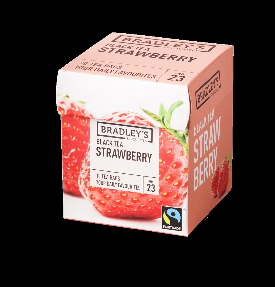 72413 Black tea strawberry envelop nr.23 6x10 st