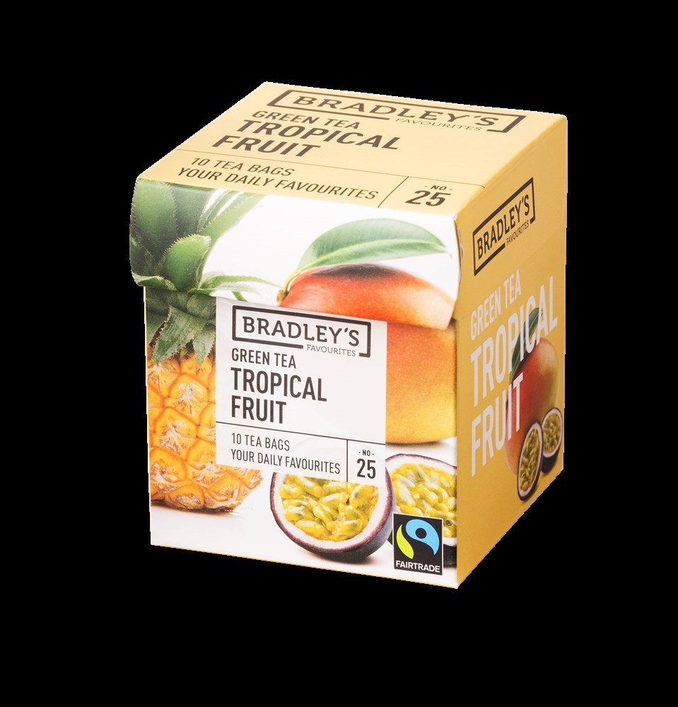 72417 Green tea tropical fruit envelop nr.25 6x10st