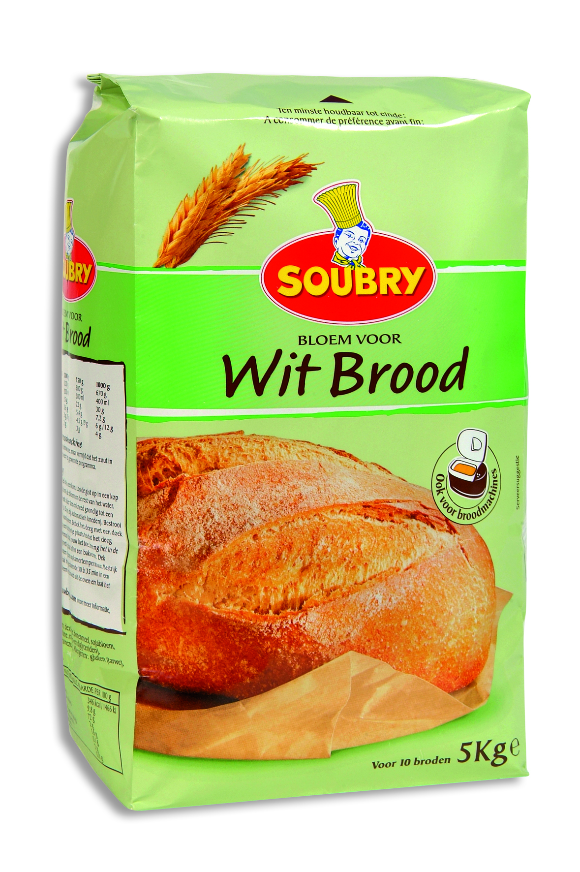 72612 Bloem voor wit brood 5kg