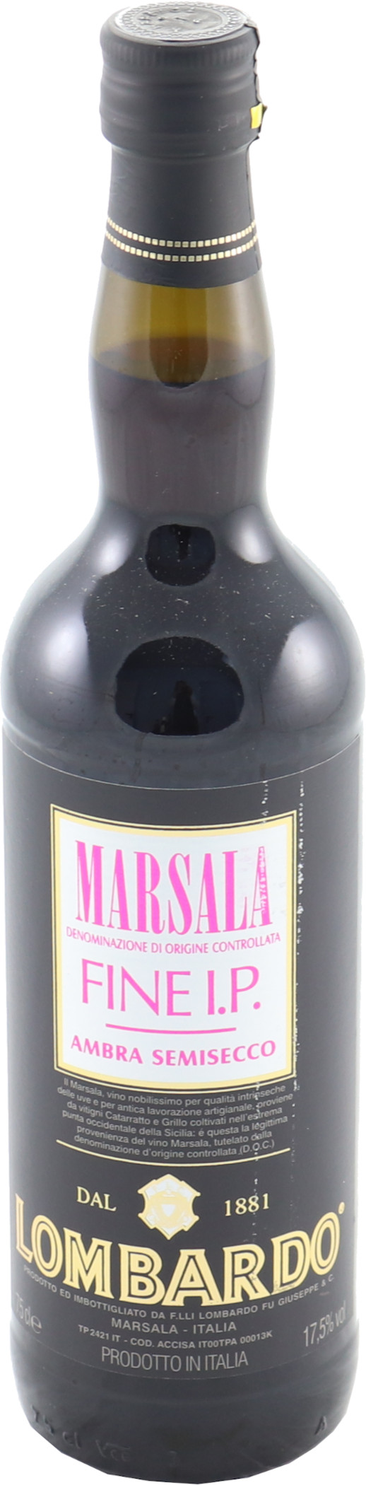73030 Carlo p. marsala fine wijn 0,75ltr