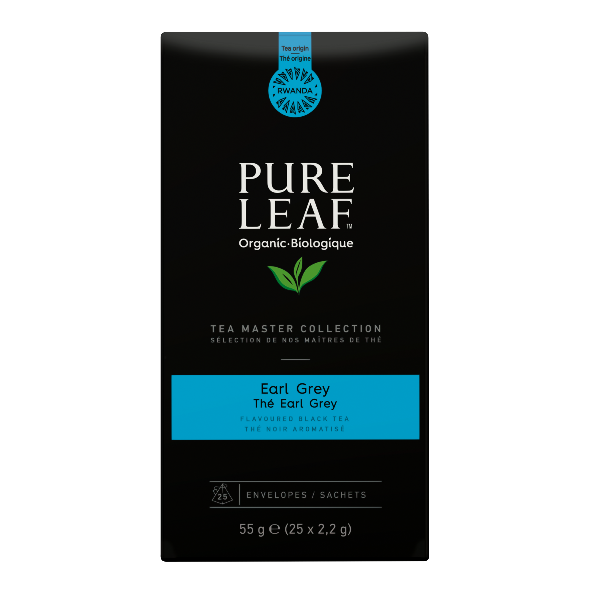 73149 Pure leaf bio earl grey thee 6x25 st