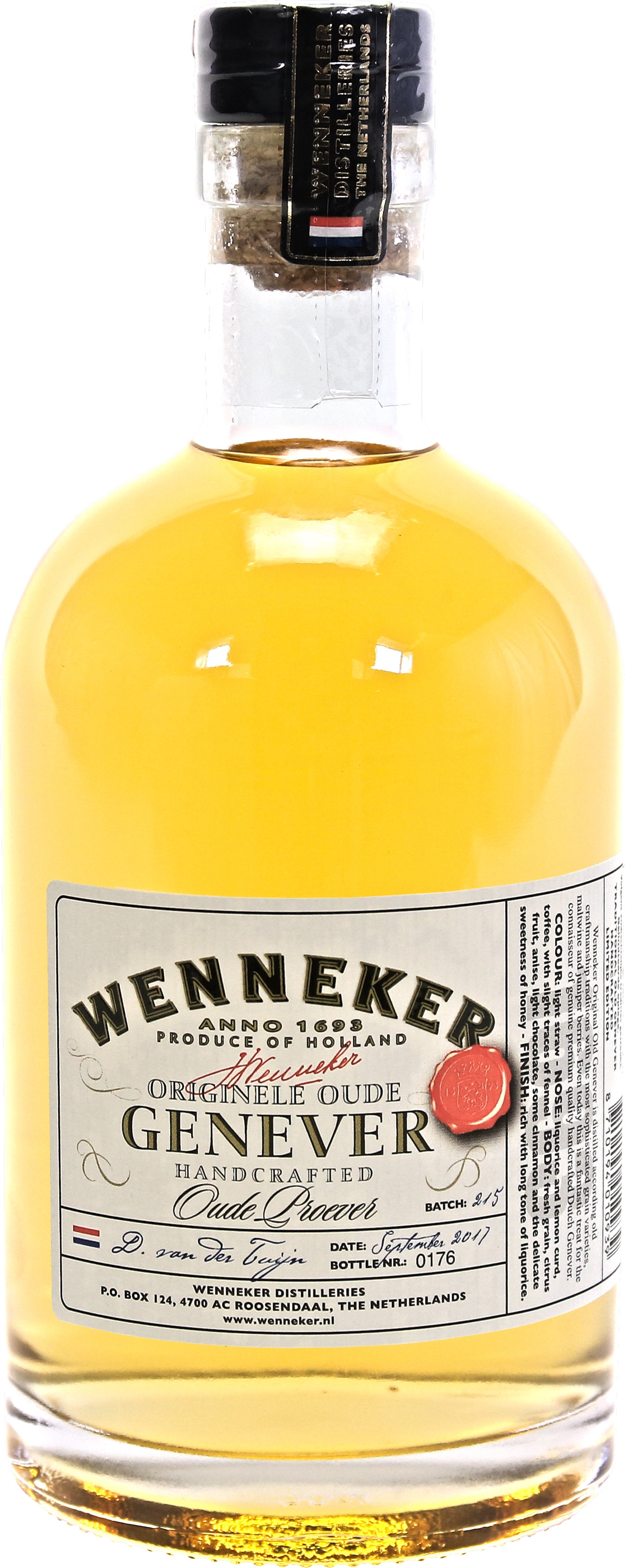 73339 Wenneker oude jenever 0,5 liter