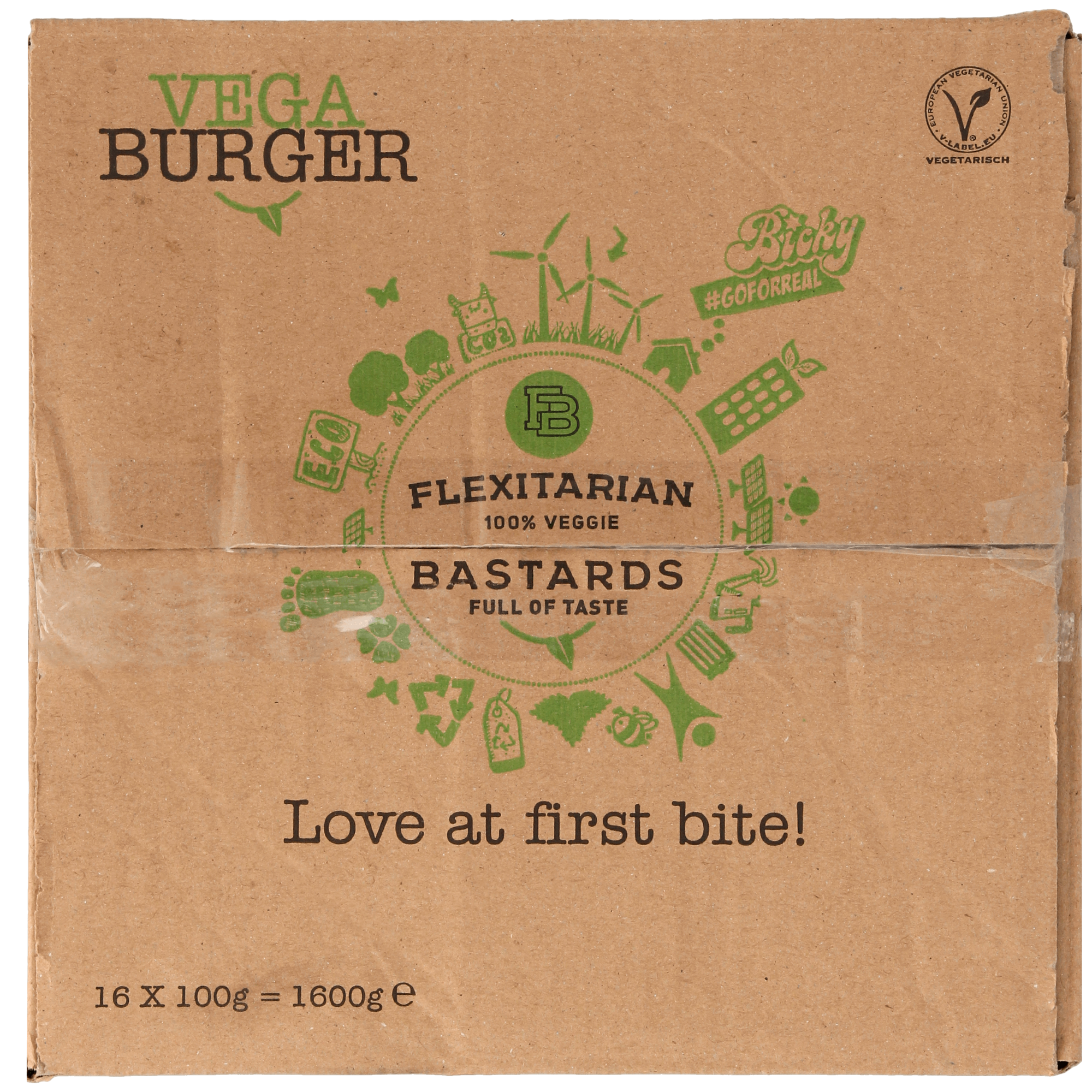 74317 Vega burger 16x100 gr