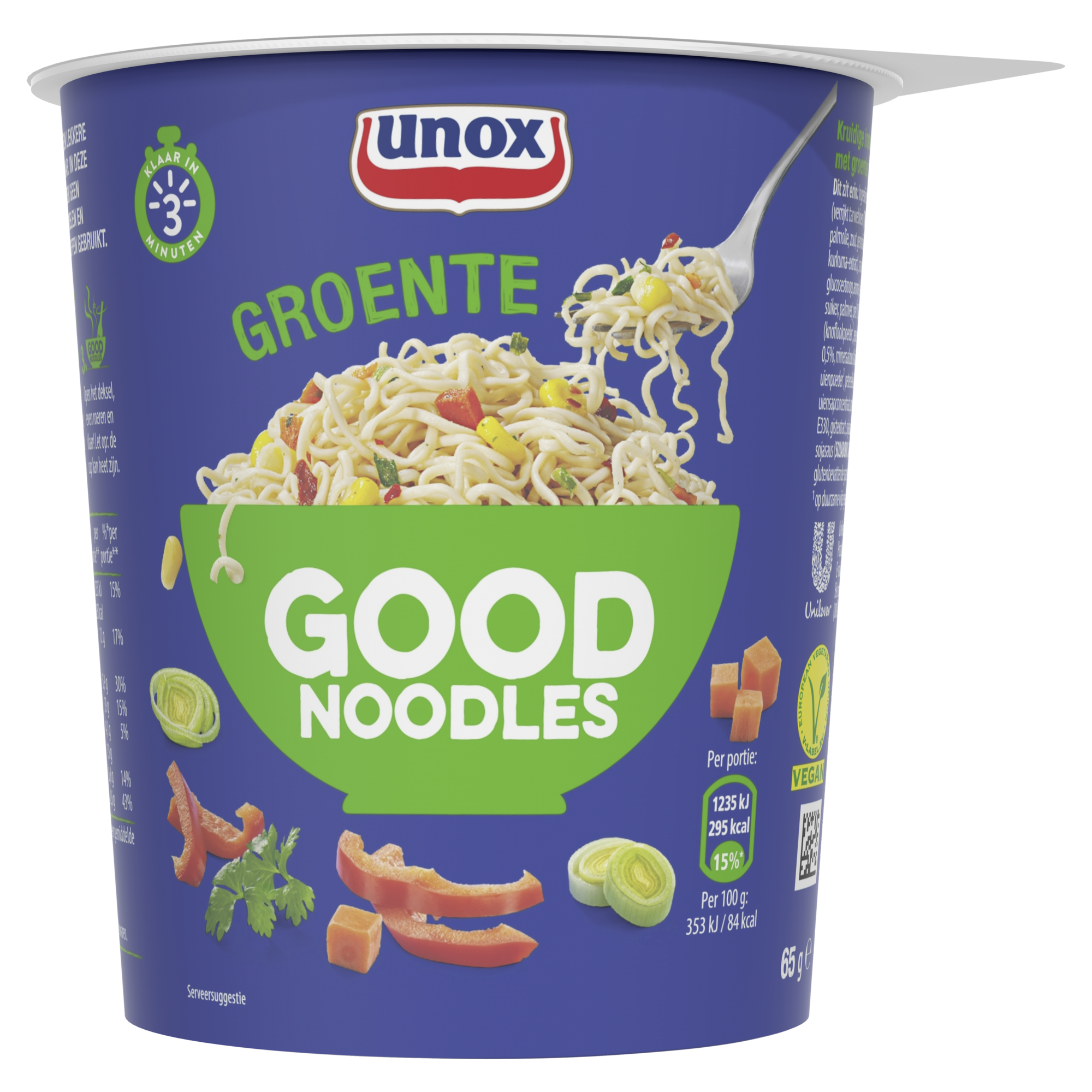74338 Good noodles cups groenten 8x65 gr