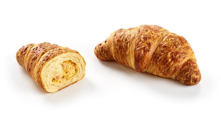 74631 Croissant ham cheese filling (649) 60x100 gr