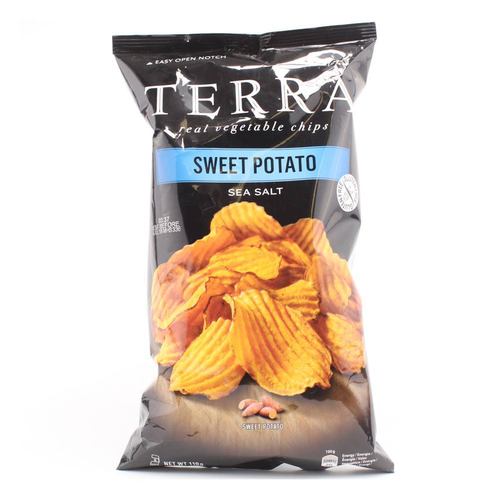 74731 Sweet potato chips 12x110 gr